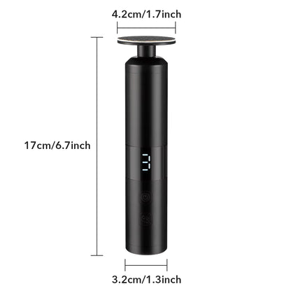 Professional 2-in-1 Rechargeable Electric Foot Callus Remover & Nail Care Grinder